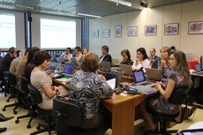 Delegação colombiana em visita ao Consea no Brasil/ Crédito: ASCOM/Consea