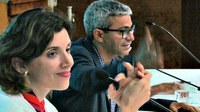 Coordenadora aborda avanços para formação de uma rede que integre bancos de alimentos, públicos ou não, que já estão em funcionamento ou sendo criados no Brasil. Imagem: Ivana Diniz/Consea

