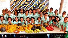 Escola de Goiânia (GO) recebe alimentos do Programa de Aquisição de Alimentos (PAA). Imagem: Sergio Amaral/MDS