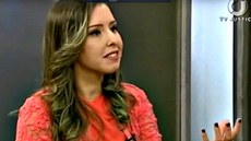 Mirlane Klimach Guimarães integrou comitiva que visitou Guarani e Kaiowá e contou narrou as dificuldades de sobrevivência na região e as ameaças à segurança alimentar e nutricional desses povos. Imagem: Youtube
