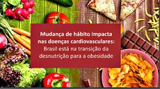 Obesidade cresce 60% em 10 anos, passando de 11,8% em 2006 para 18,9% em 2016, atingindo quase um em cada cinco brasileiros. Aumento ocorreu mesmo entre pessoas mais jovens, de 25 a 44 anos. Imagem: Ministério da Saúde