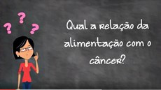 Videos mostram que escolhas alimentares são muito importantes para prevenção do câncer. Enquanto alguns alimentos podem apresentar efeito protetor, outros podem aumentar o risco de desenvolvimento da doença. Imagem: Divulgação