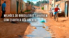 A Organização Mundial da Saúde (OMS) destaca que o saneamento deve ser uma das principais preocupações dos governos. Imagem: Agência Brasil