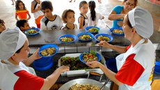 Para especialistas, são marcos legais, como os adotados pelo Brasil, que asseguram recursos nos orçamentos dos Estados a fim de garantir políticas de segurança alimentar. Imagem: FNDE