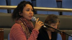 Valéria Burtiy: desafio para garantir alimentação e nutrição dos Guarani e Kaiwoá é respeitar o modo de ser desses povos e o seu território. Imagem: Fian