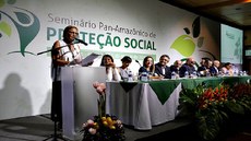 Objetivo do encontro é promover o compartilhamento de saberes e experiências sobre proteção social no contexto amazônico entre os países da região. Para os organizadores, desenvolvimento da Amazônia passa pela discussão dos desafios da sustentabilidade, igualdade, garantia de direitos e proteção social. Imagem: MDSA