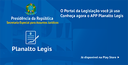 APP Planalto Legis - Android