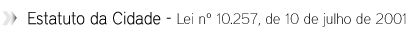 Estatuto da Cidade