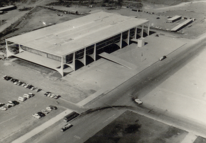 Aérea do Palácio do Planalto 1960