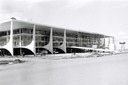 Vista da frente do Palácio, 1960