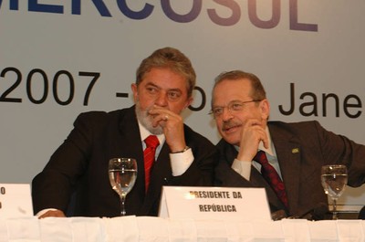 Presidente Lula e Ministro Tarso Genro